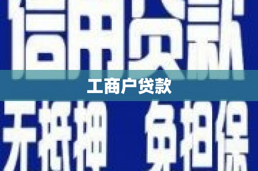 大方工商户贷款