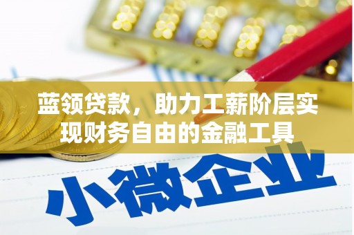 大方蓝领贷款，助力工薪阶层实现财务自由的金融工具