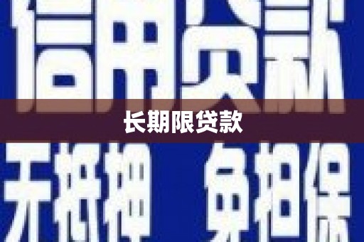 大方长期限贷款