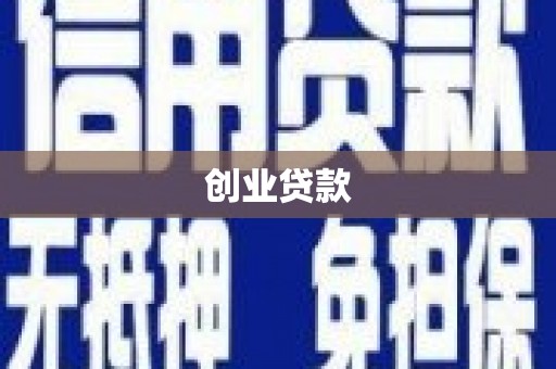 大方创业贷款