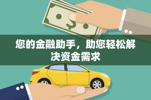 大方您的金融助手，助您轻松解决资金需求