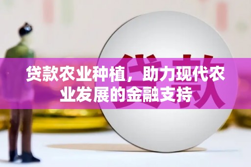 大方贷款农业种植，助力现代农业发展的金融支持